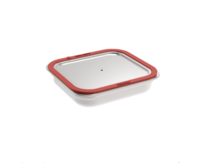 GN-Behälter 1/6 32 mm + Clipdeckel